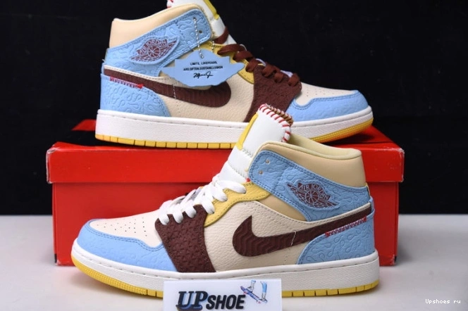 Maison Rouge CU2803-200  Chateau x High Fearless Air 1 Mid Jordan 1224